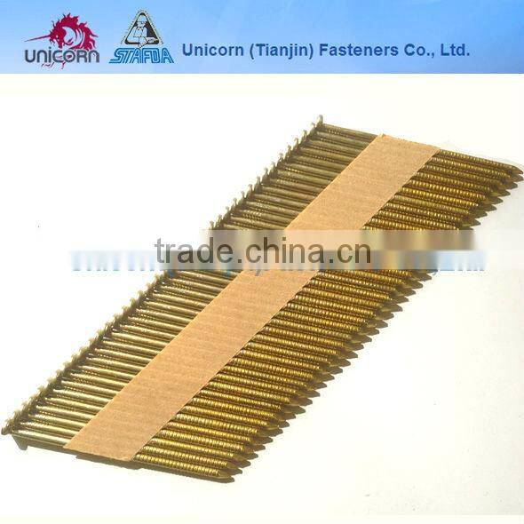 34 degree wood pallets paper collated nails