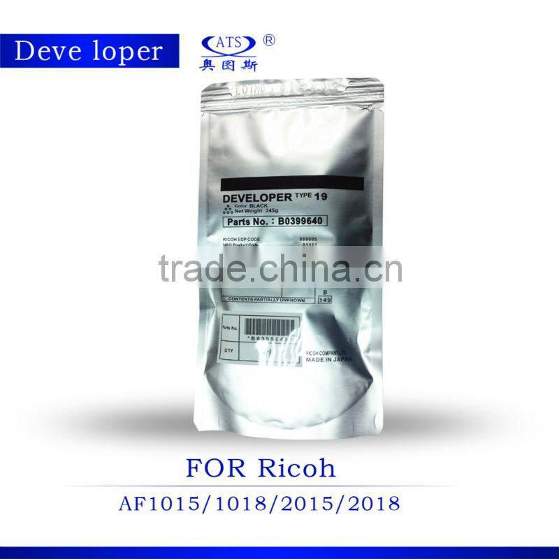 345g developer type19 for use in AF1015/ 1018/ 2015/ 2018 compatible for Ricoh copier spare parts