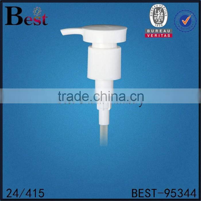 special design 24/415 white plastic lotion sprayer type pump