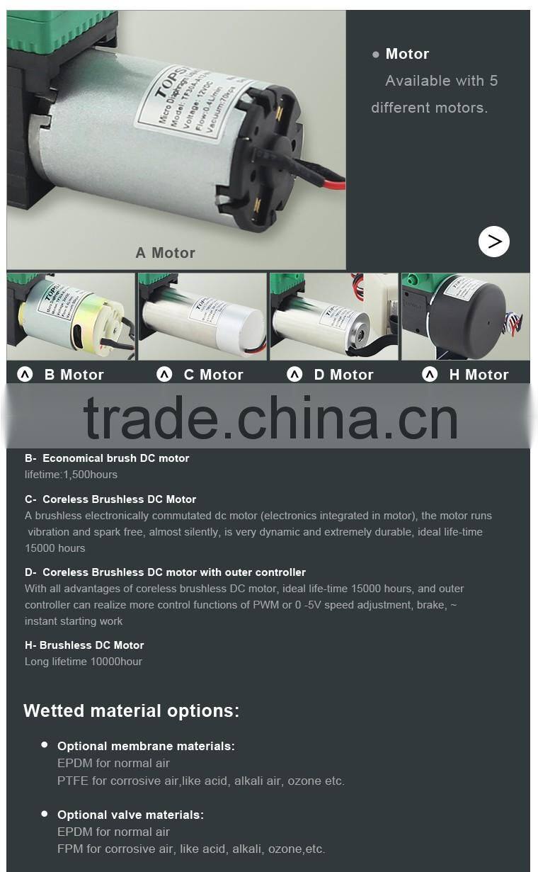 6v 12v 24v dc diaphragm Air Pump for autoclave sterilizer