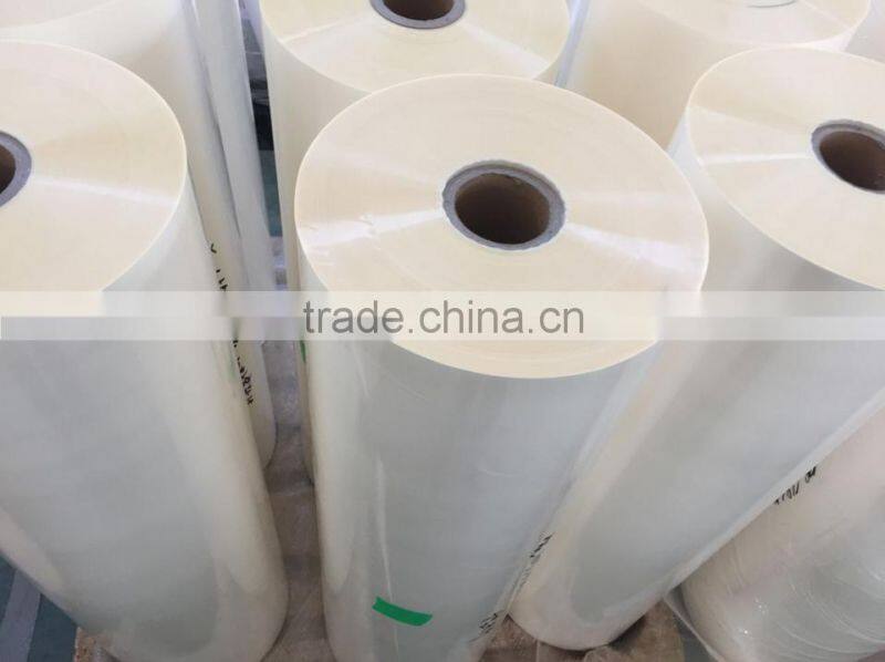 Glossy and matte BOPP film lamination