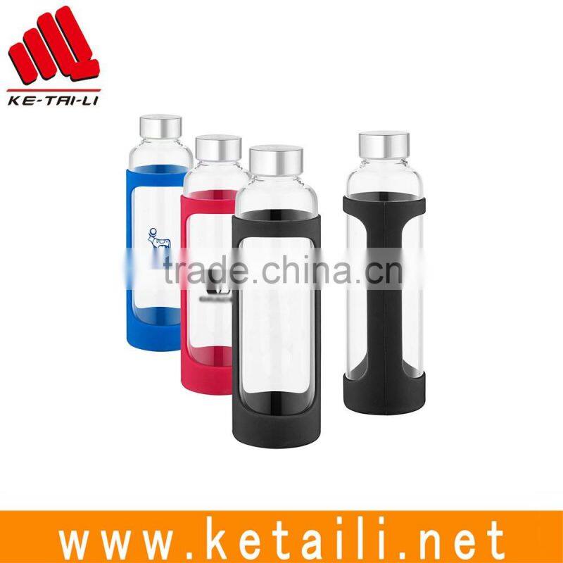 silicone bottle sleeve for glass sport drink bottle manufacturing plant