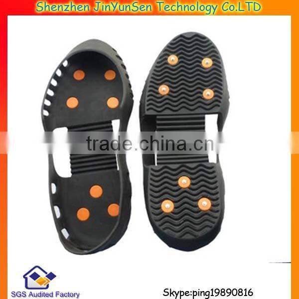 anti-slip ice grips rubber cleat for ice snow shoes