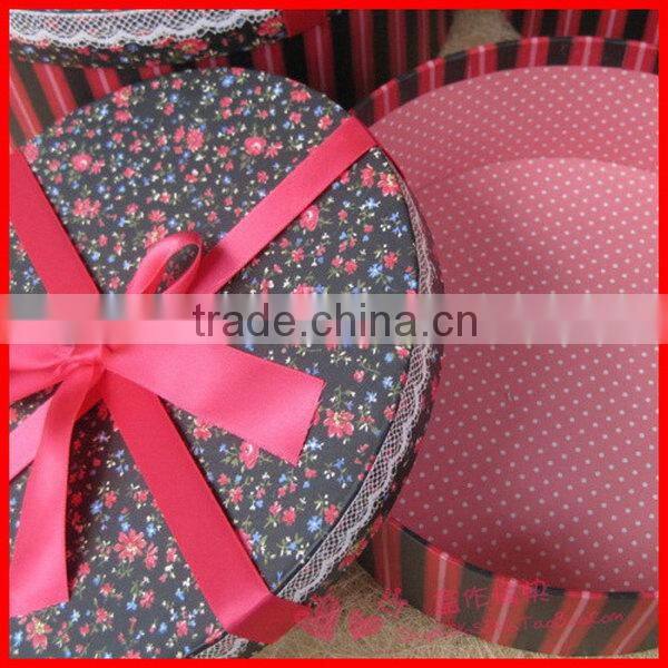 Cheap Design Round Paper Hat Boxes