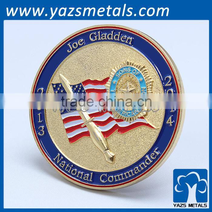 Wholesale Coin Supplies custom metal coin tag