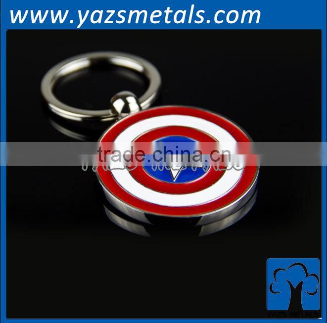 promotion custom metal keychain with logo