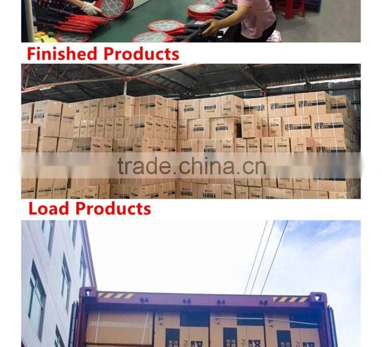 QX809-6 rechargeable electric mosquito bat wire fly swatter Bug Zapper Racket