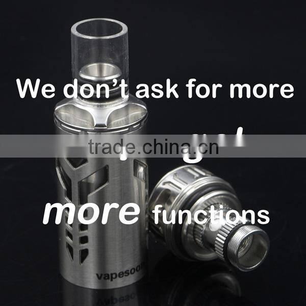 famous Vapesoon Himan tank sub ohm tank atomizer 0.1ohm and 0.5ohm for 20w-150w box mod atomizer