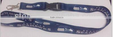 polyester lanyard strap with plastic buckle