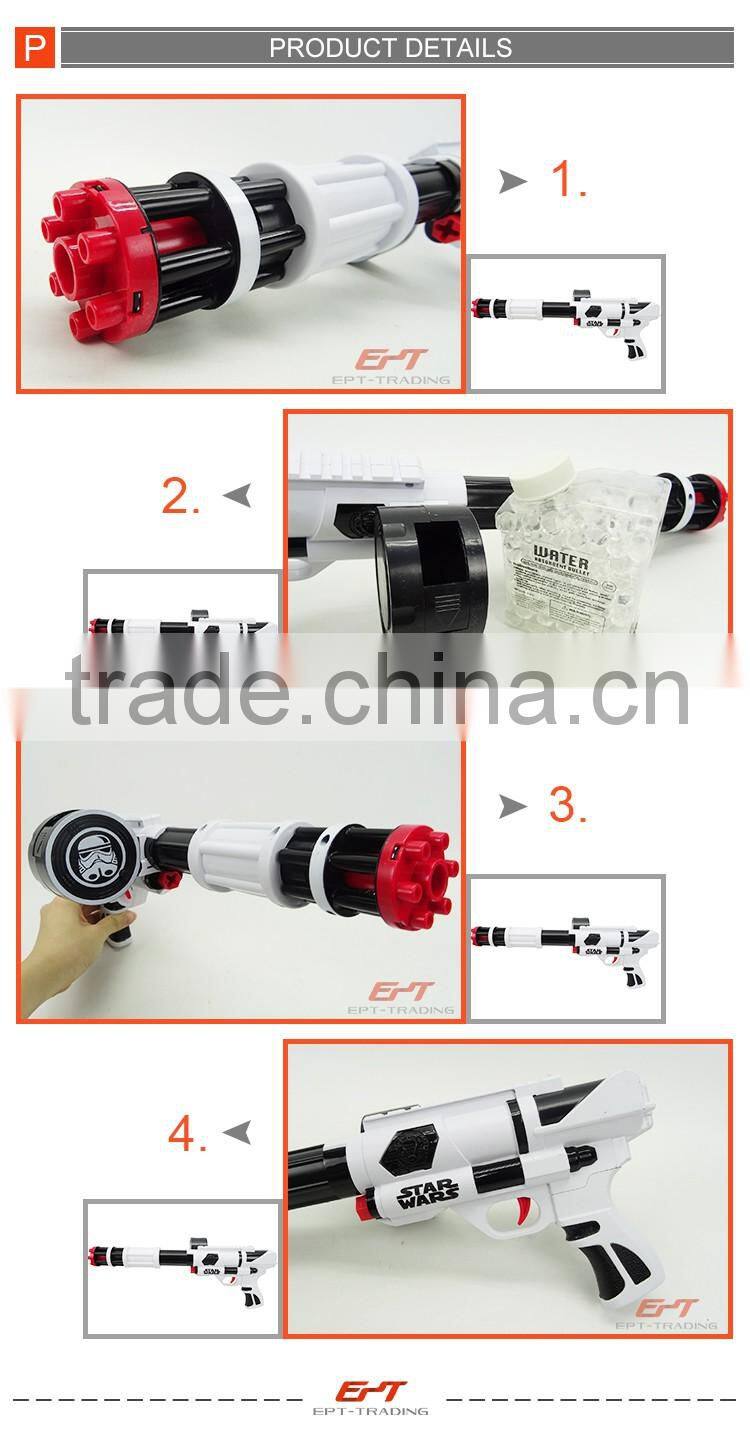 Eletric toys light up toys led flashing space gun with soft bullet