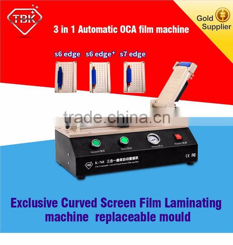 For Samsung s7 edge curved-display LCD screen repair oca edge screen film machine
