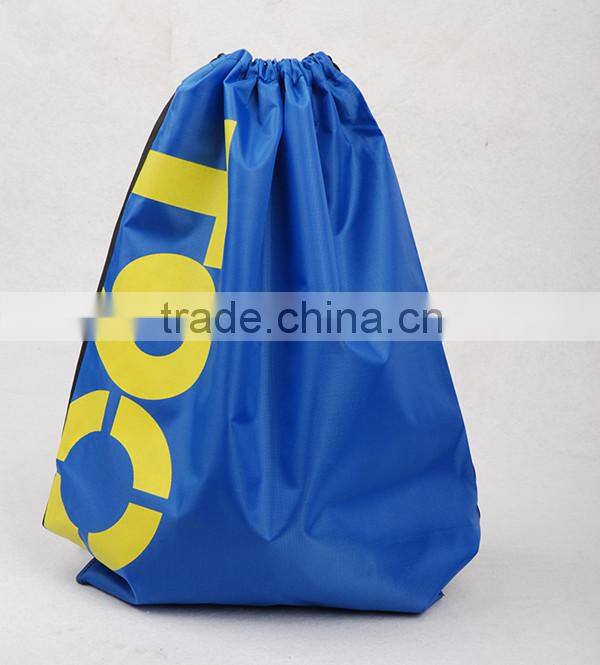 Waterproof drawstring backpack beach bag