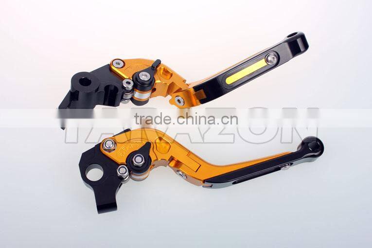 Motorcycle accessories China adjustable folding and extendable brake lever for 1098 / S / Tricolor