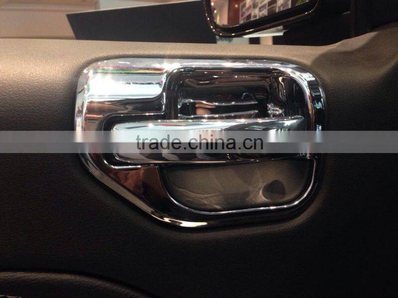 For Jeep Compass 2011 2012 2013 2014 2015 Chrome ABS Inner Door handle cover trim