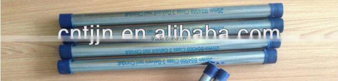 20x1.5mmx3.75m Pre galvanized SS400 steel cable conduit
