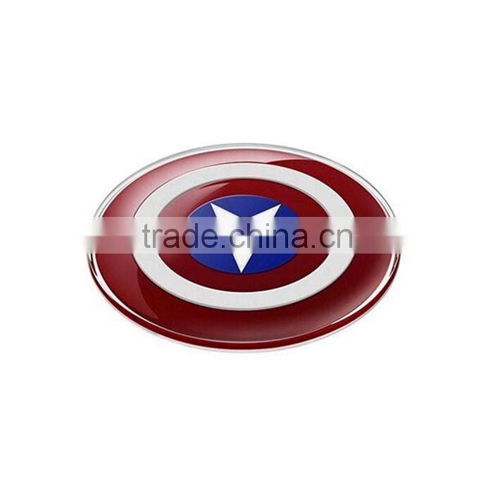 iron Man power bank wireless charger for iphone 6 plus