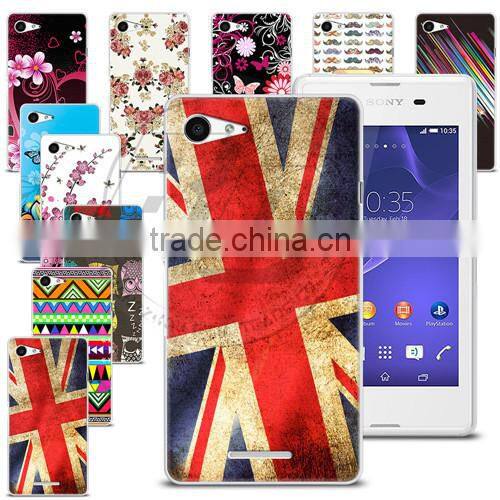 UV Printed Case Cover Skin For Sony Xperia E3, Hard Plastic Case For Sony E3