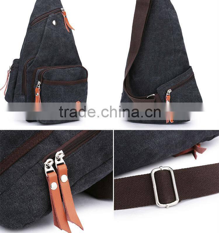 vivisecret Brand designer custom wholesale elegant cute girl print triangle canvas fancy lady' cross body bags