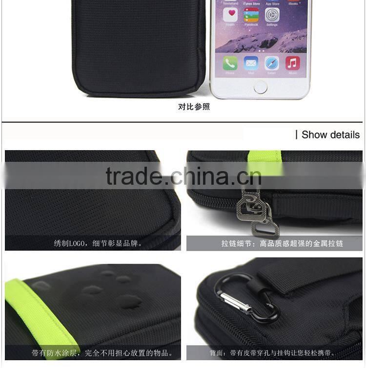 Factory supply zero wallet 5.5 inch screen cell phone bags key bag