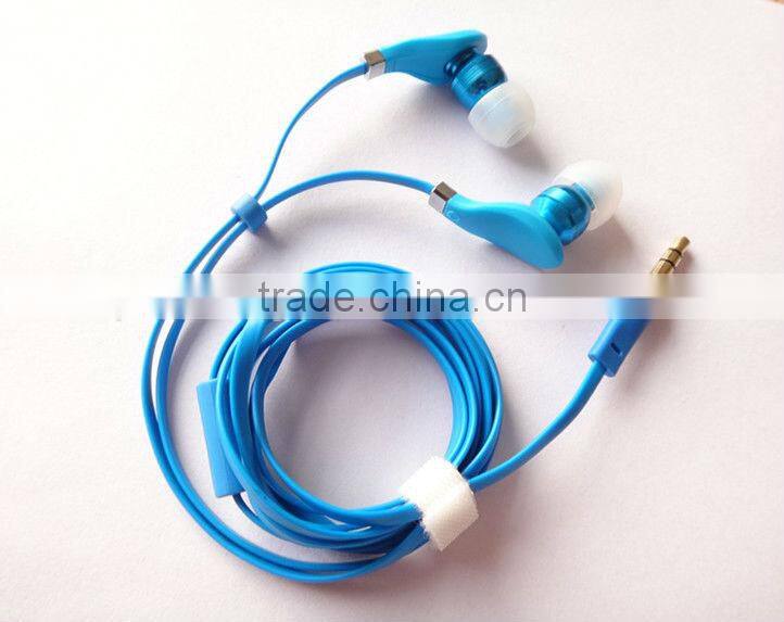 Newest ultimate noise isolating ABS stereo earphone