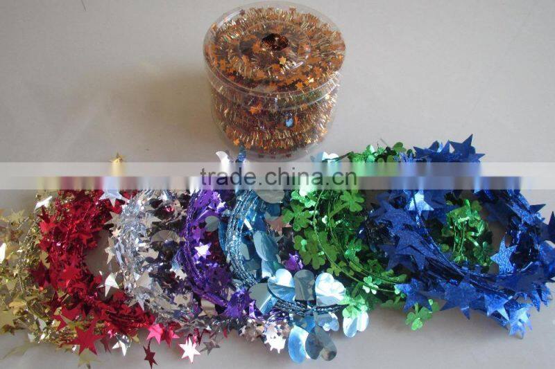 Black Bat PVC Christmas Tinsel For Decoration