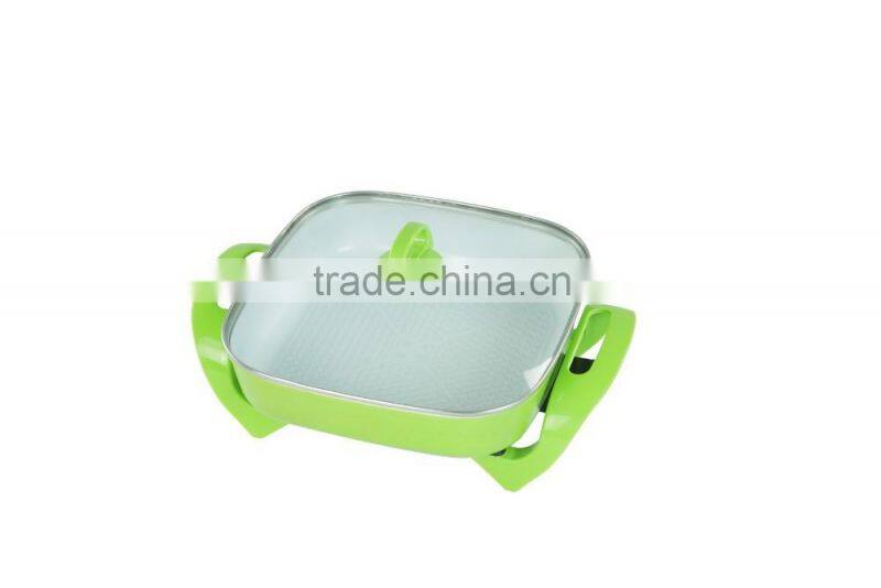 2016 New Multifunction Korean with lid Electric skillet