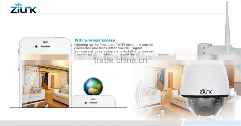 H.264 1080P wireless 10x Zoom ip ir speed dome camera, best price CCTV ptz camera support p2p 10x zoom ip camera.