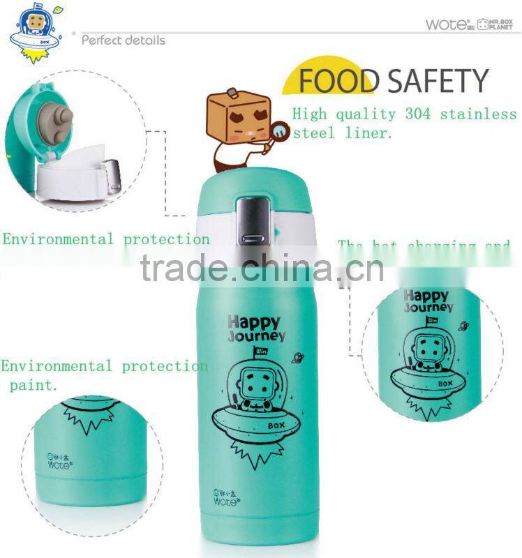 High quality sport 350ml japanese stainless steel double wall vaccum flask