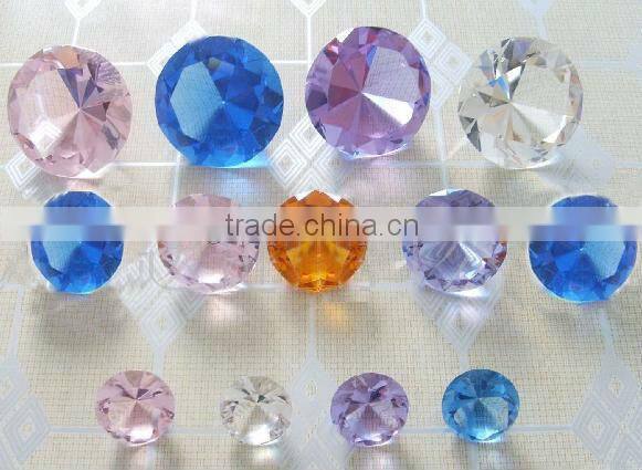 Romantic transparent Crystal Diamond