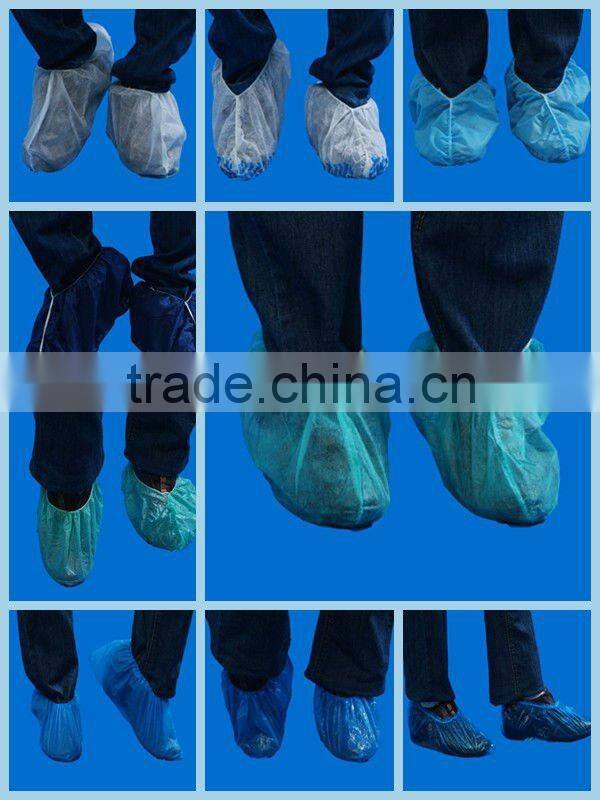 disposable non-skid overshoe