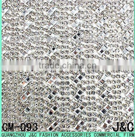 24 * 40mm color pattern Acrylic hot and drilling Mesh