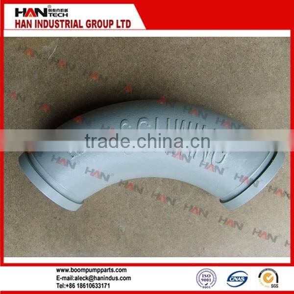DN125*3m Reinforced Concrete Pump Pipe ST52 steel pipe Putzmeister SCHWING spare parts