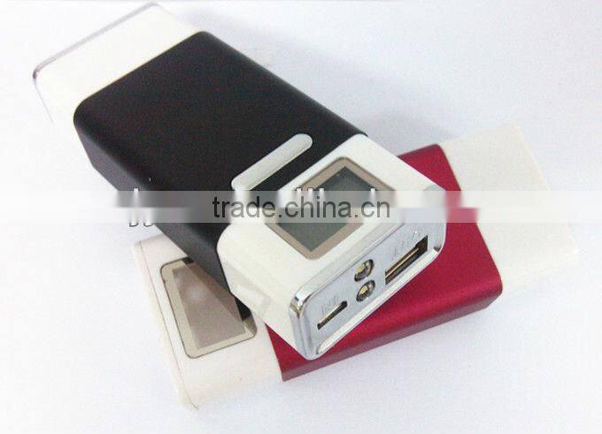 Portable power bank USB Mobile phone charger wholesales price 4400mah LI-ion battery