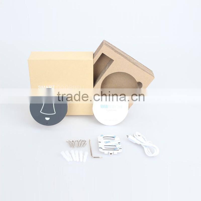 h.264 720p wifi ip camera doorbell 2016 wireless doorbell app control long range wireless doorbell