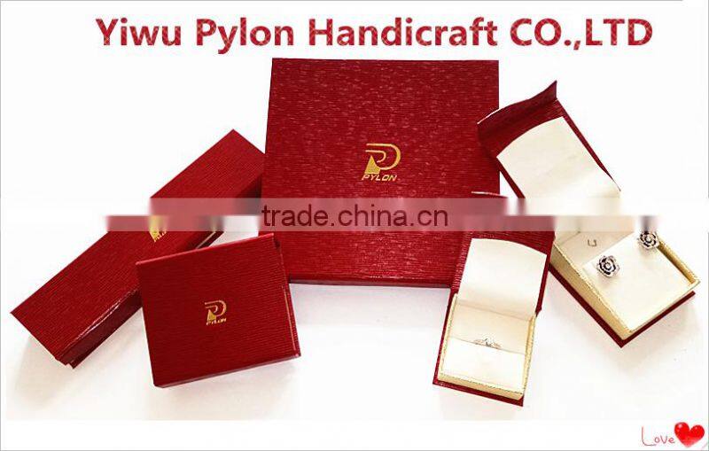 Factory direvt sale high quality luxury purple paper jewelry box
