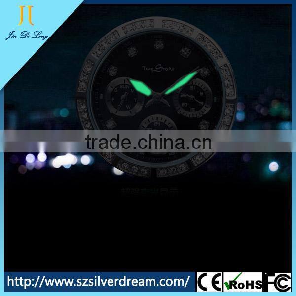 2016 Japan Quartz Movement Stainless Steel Watches Wholesale Wrist Watches