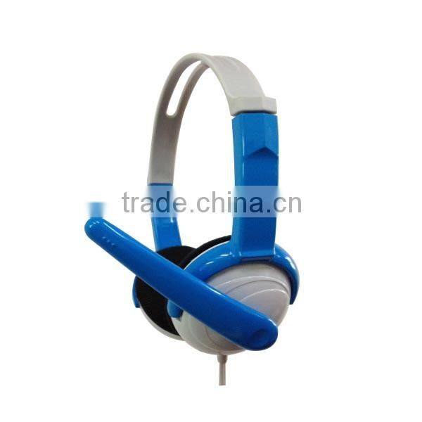 2014 popular design stereo earphone with remote and mic