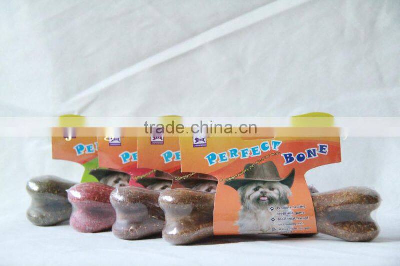 dog pet(8 inch dental chewing perfect bone)