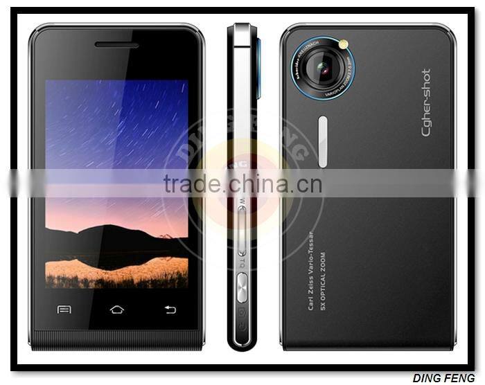 Hong Kong Cell Phone prices GSM Unlocked FM GPRS Dual SIM Card Quad Band Cheapest 3.5 INCH Touch Screen K77