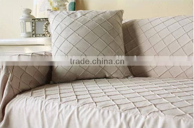 wholesale 100% polyester solid dyed faux suede fabric for sofa/cushion