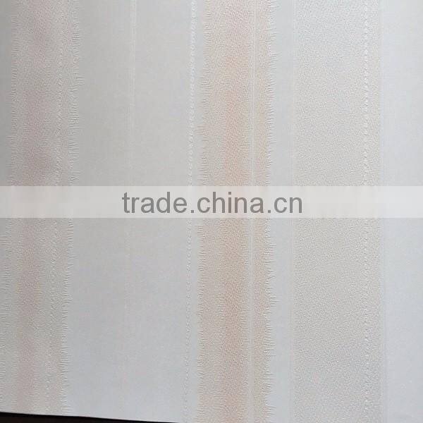 hot washable modern strip vinyl wallpaper for home decoration