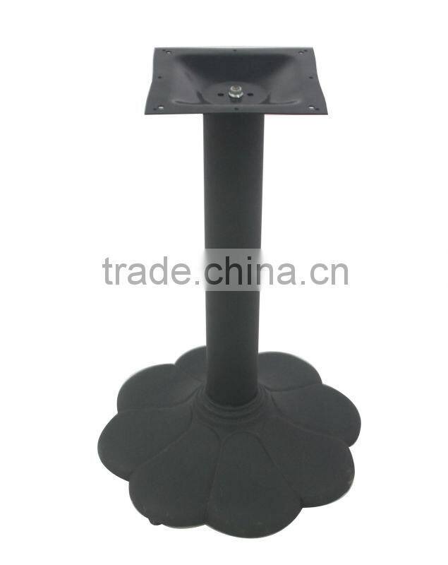 72cm Height Fancy Black Wrought Iron Coffee Table Base