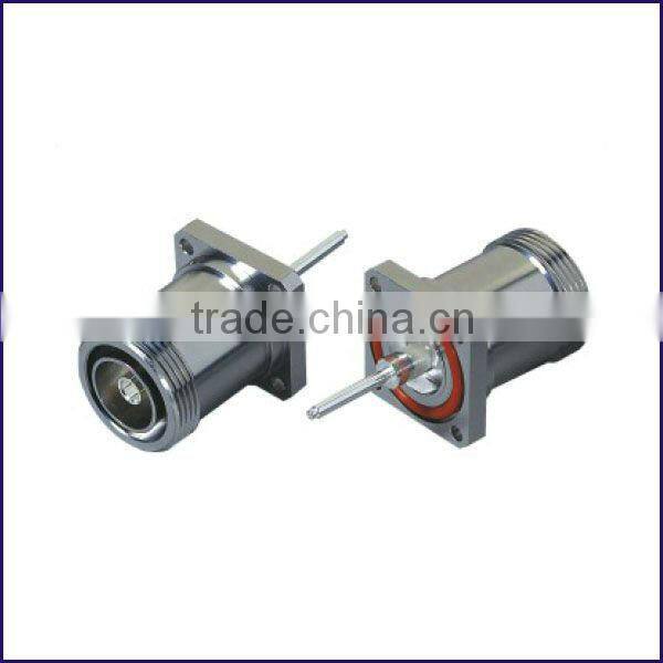 Low Pim 7/16 Type coaxial Din Female Male RF Connector 1/2" superflex corrugated cable assembly