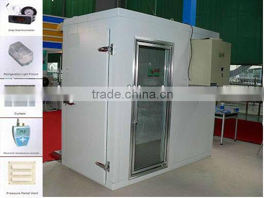 Modular Polyurethane cold storage with monoblock compressor