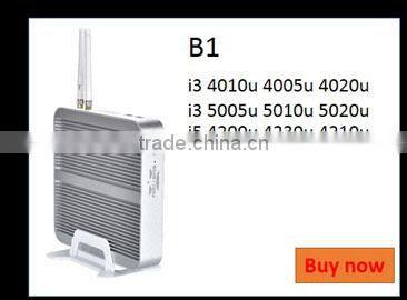 Cheapest mini pc 4K barebone i5 with Intel Core i5 4200U 1.6Ghz CPU Haswell Architecture SOC design aluminum chassis