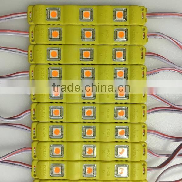 IP68 waterproof 3 chips 5050 dc12v smd5050 led modules