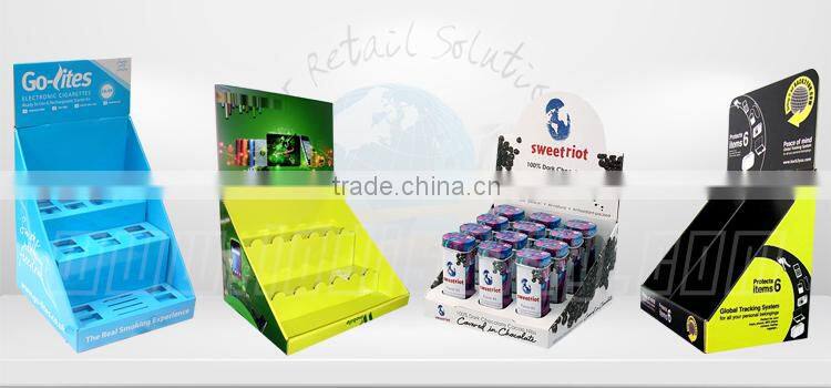 Popular printed Custom Cardboard Counter Display