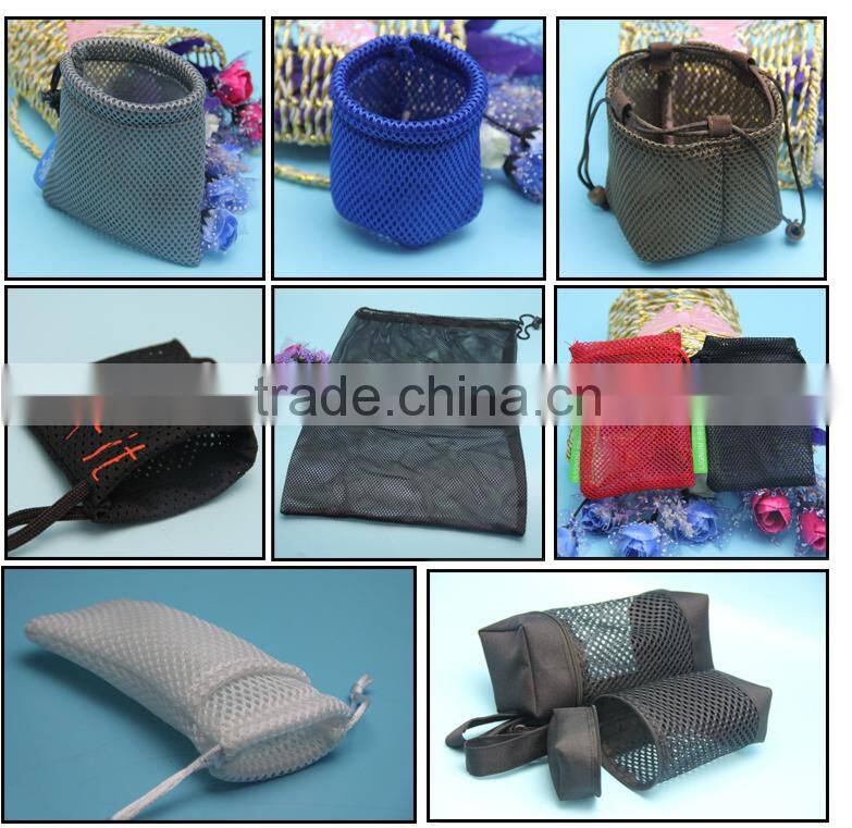 2015 hot selling customized size sandwich nylon mesh for pyramid tea bag nylon mesh tea bag for sale