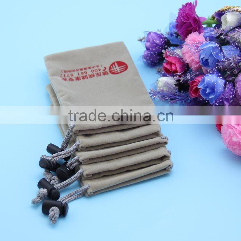 Clear Drink Velvet Stand up Spout Pouch