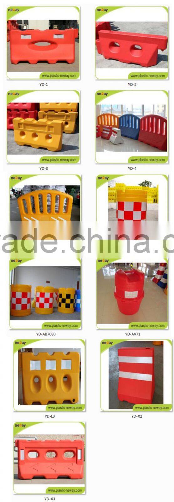 2016 hot sale Easily assembled road barriers